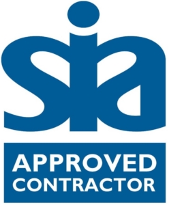 SIA Approved logo. Inicationing Advance Guarding are approved for Security Guarding and Key Holding
